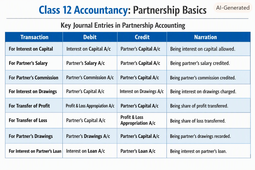 Class 12 Accountancy I – Accounting for Partnership: Basic&nbsp;Concepts